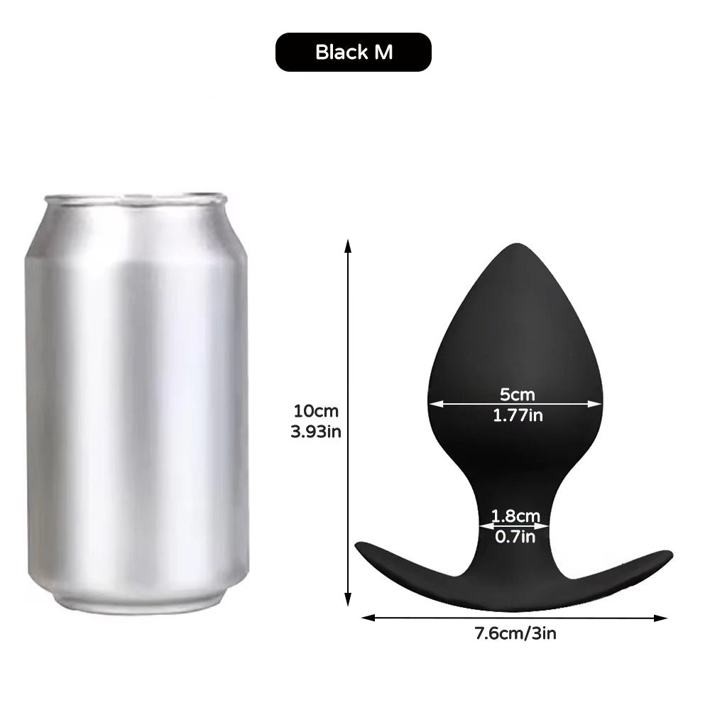 Walk ’n’ Wiggle Egg Anal Plug with T-base