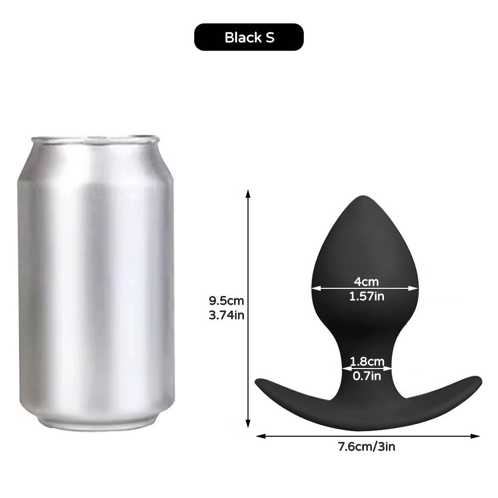 Walk ’n’ Wiggle Egg Anal Plug with T-base