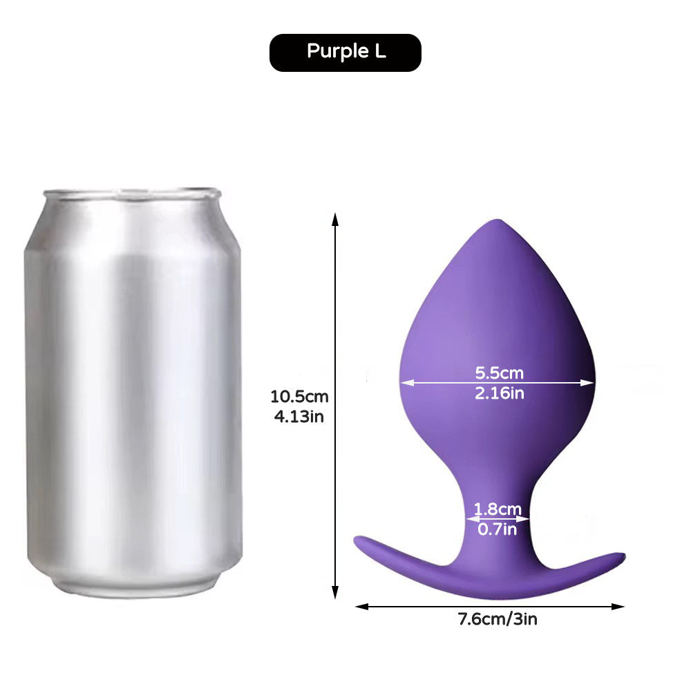 Walk ’n’ Wiggle Egg Anal Plug with T-base