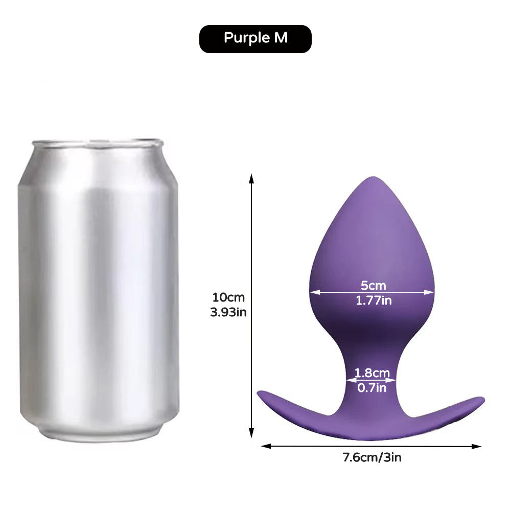 Walk ’n’ Wiggle Egg Anal Plug with T-base