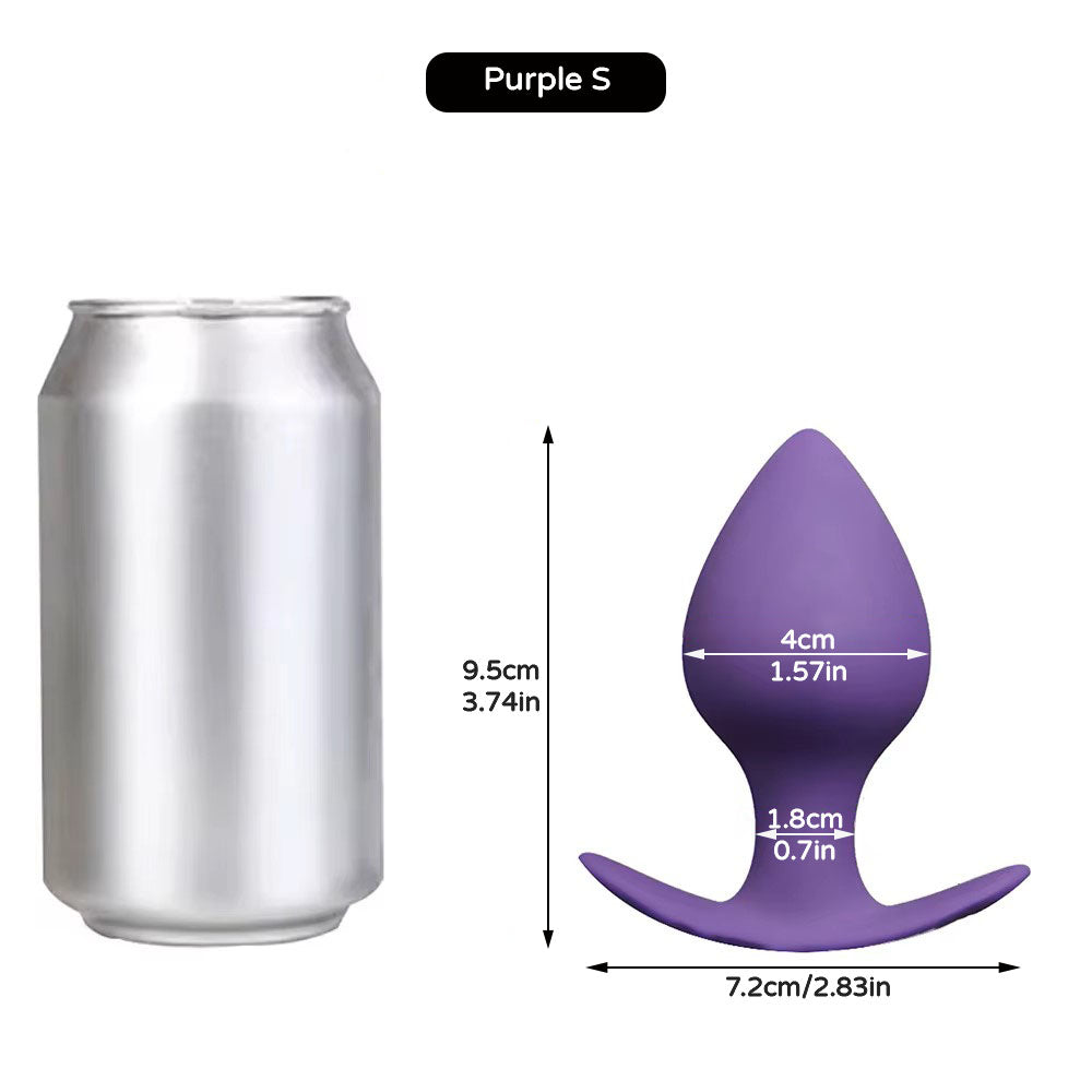 Walk ’n’ Wiggle Egg Anal Plug with T-base