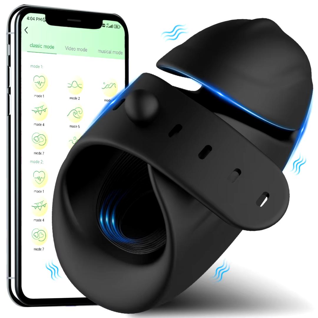 App Controlled Hands Free Penis Vibrator Luveden App Controlled Hands Free Penis Vibrator Luveden