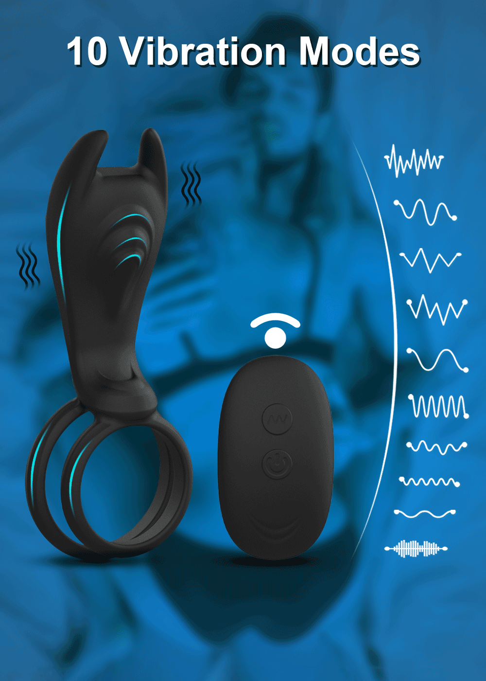 Batman Vibrating Couples Cock Ring Luveden Batman Vibrating Couples Cock Ring Luveden