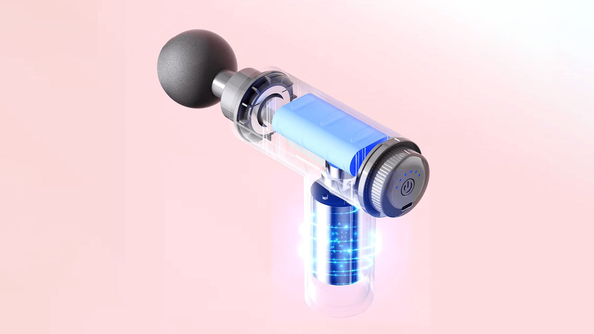 Compact Massage Gun Discreet Vibrator Luveden Compact Massage Gun Discreet Vibrator Luveden