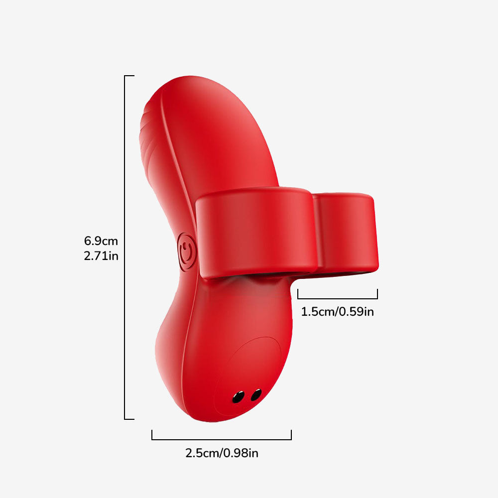 Double-Ring Finger Vibrator
