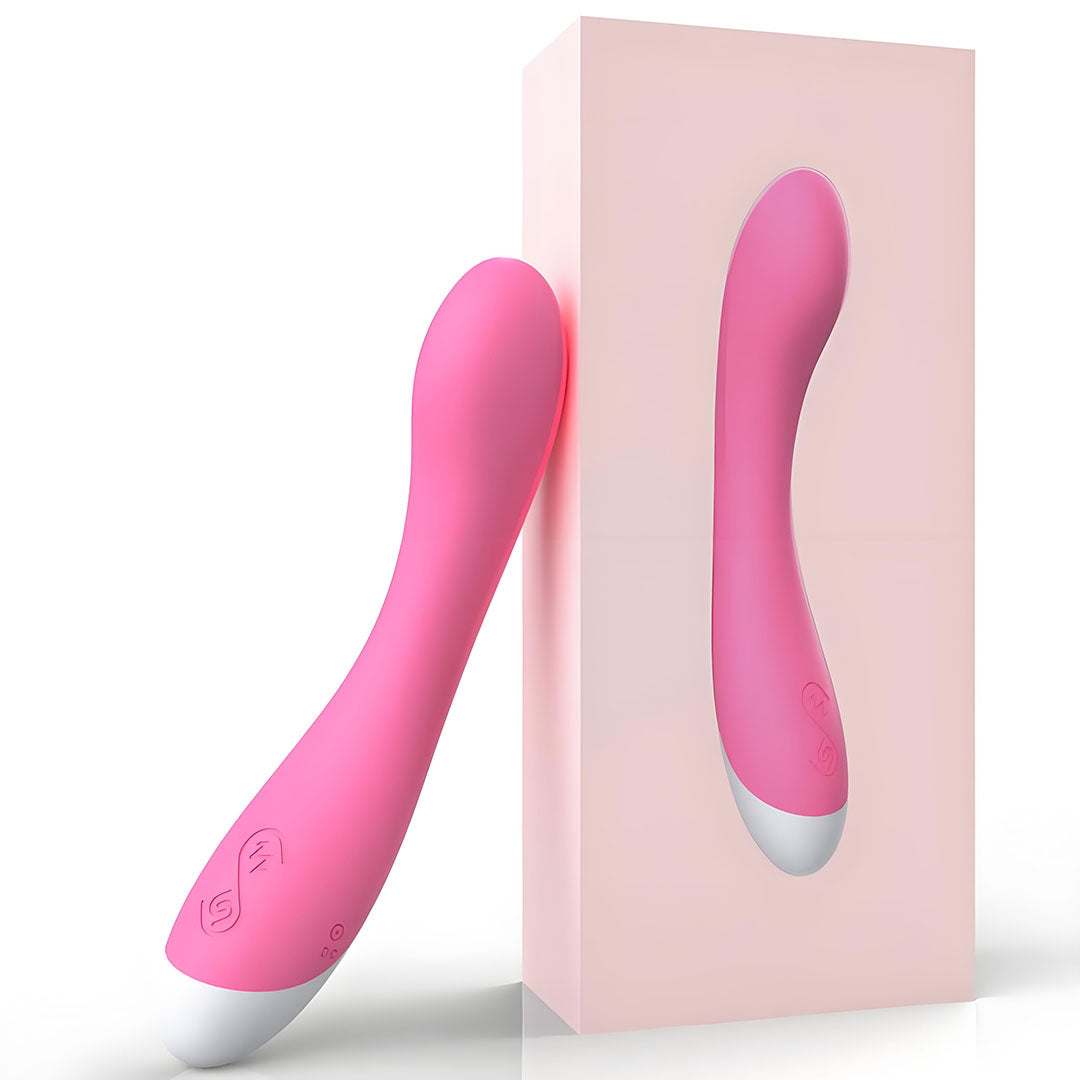 Ergonomic Curved Soft Dildo Vibrator