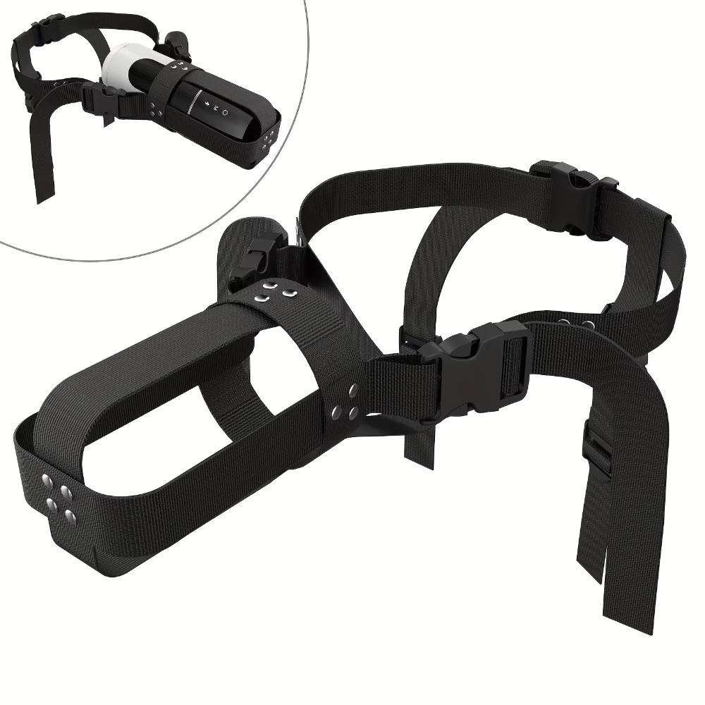 Hands Free Adjustable Strap-on for Male Masturbator