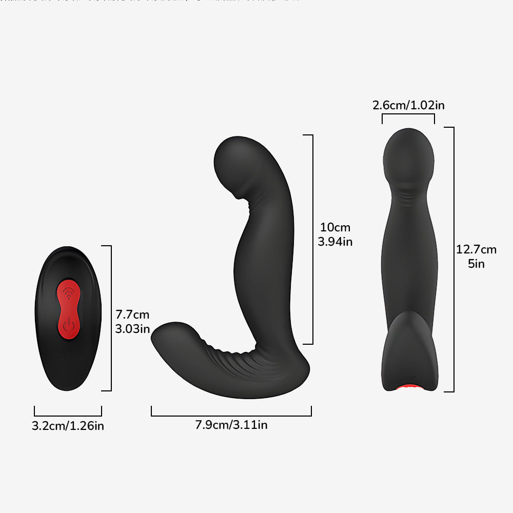 Jiggle Rotating Prostate Massager