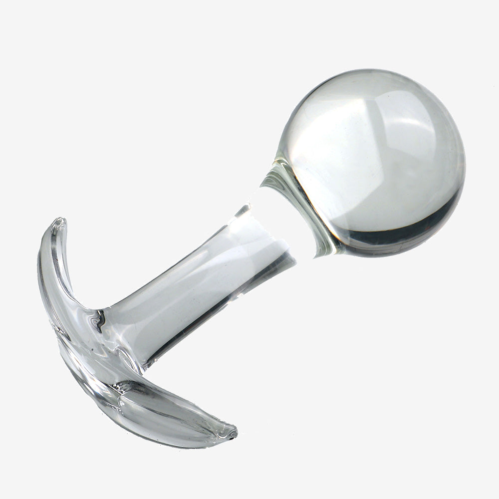 Orb Anchor Glass Anal Plug
