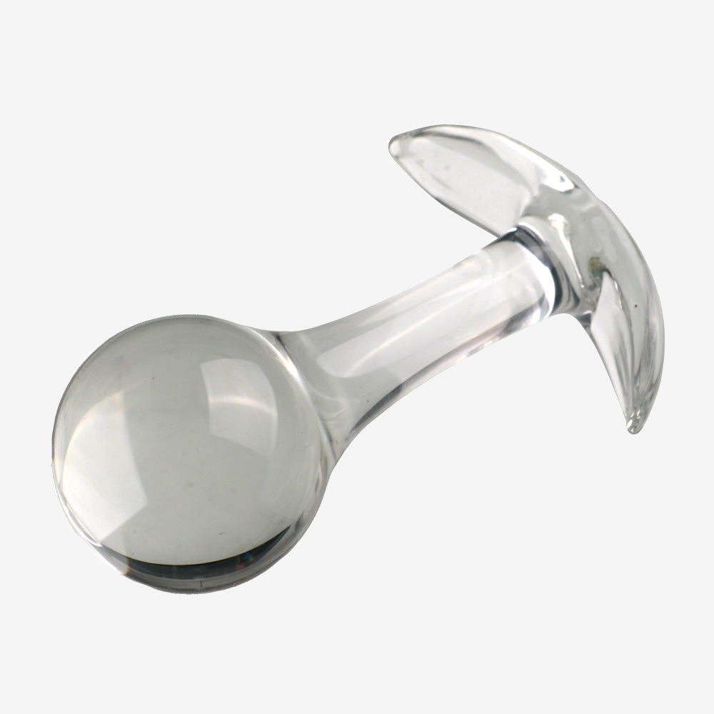 Orb Anchor Glass Anal Plug