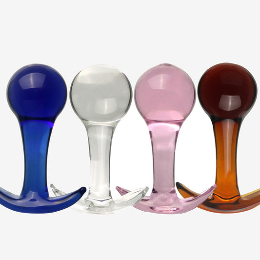 Orb Anchor Glass Anal Plug
