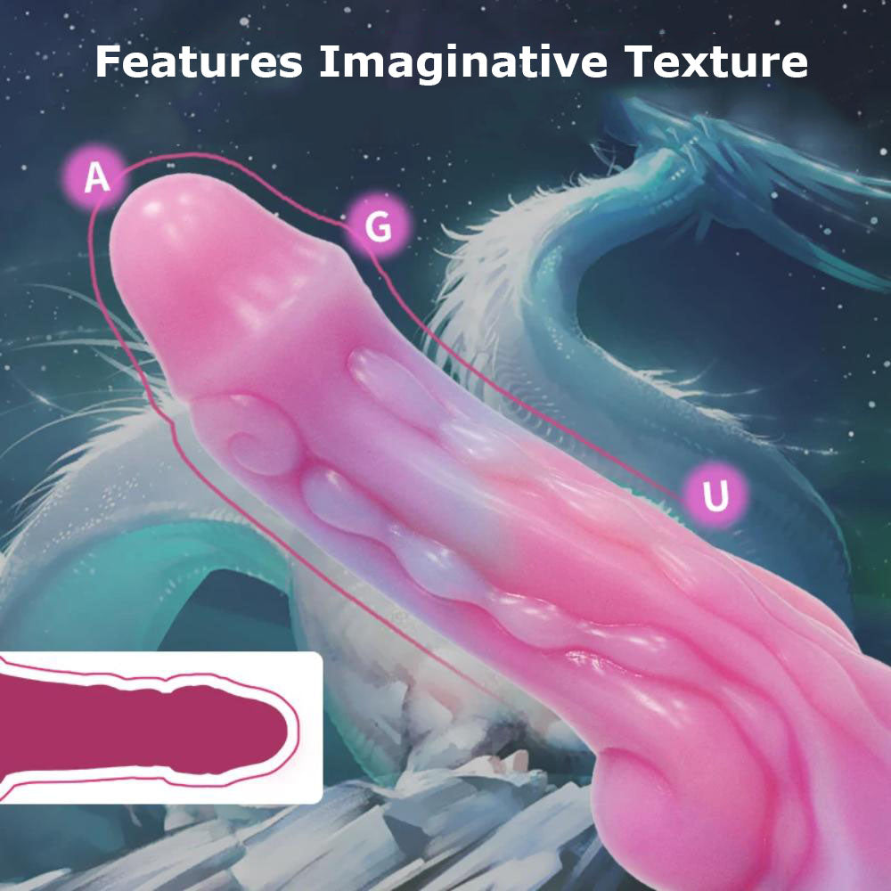 silicone-luminous-monster-dildo-inmaginative-texture