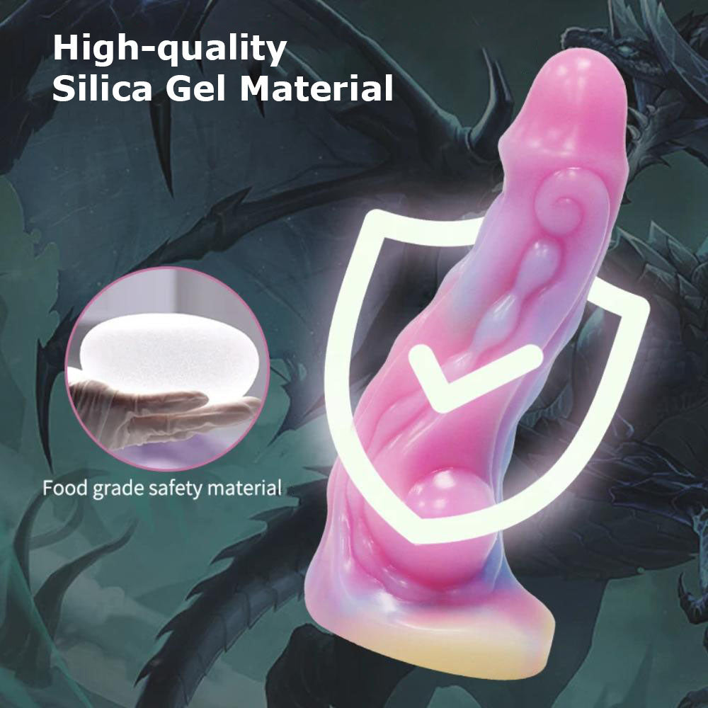 silicone-luminous-monster-dildo-silica-gel