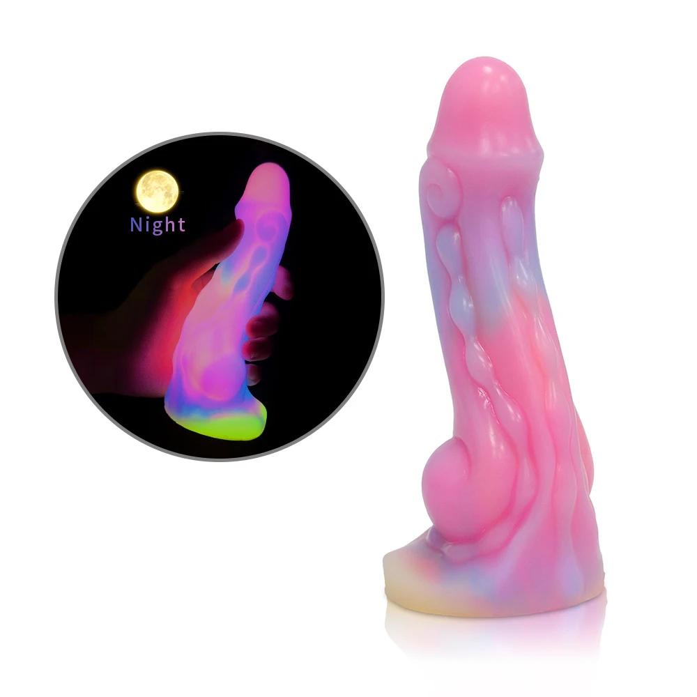 silicone-luminous-monster-dildo-style-1-day-and-night-views