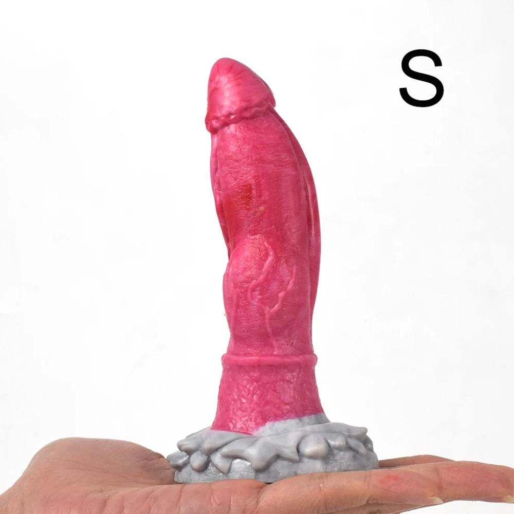 silicone-silicone-muscle-texture-dildo-gory-S-on-a-hand