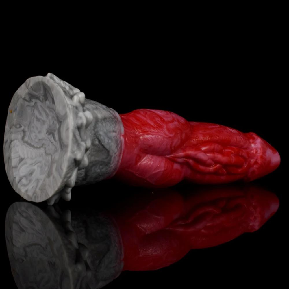 silicone-silicone-muscle-texture-dildo-gory-suction-cup