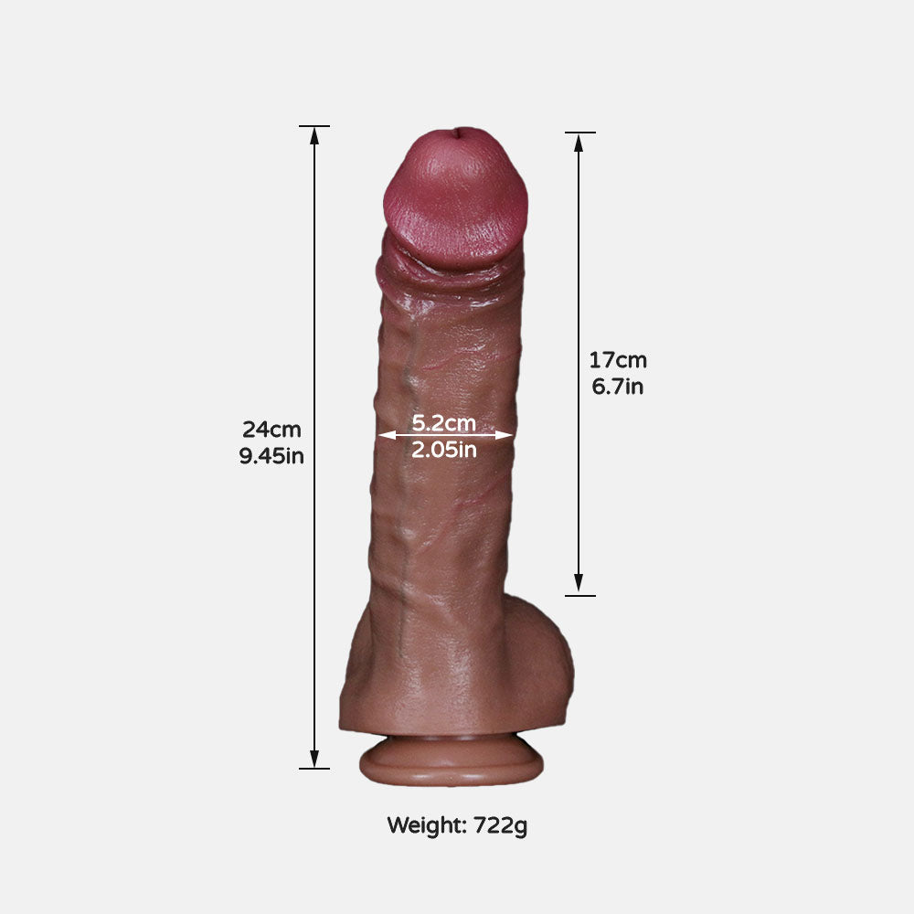 The Laven Life-like Curved-upward Dildo