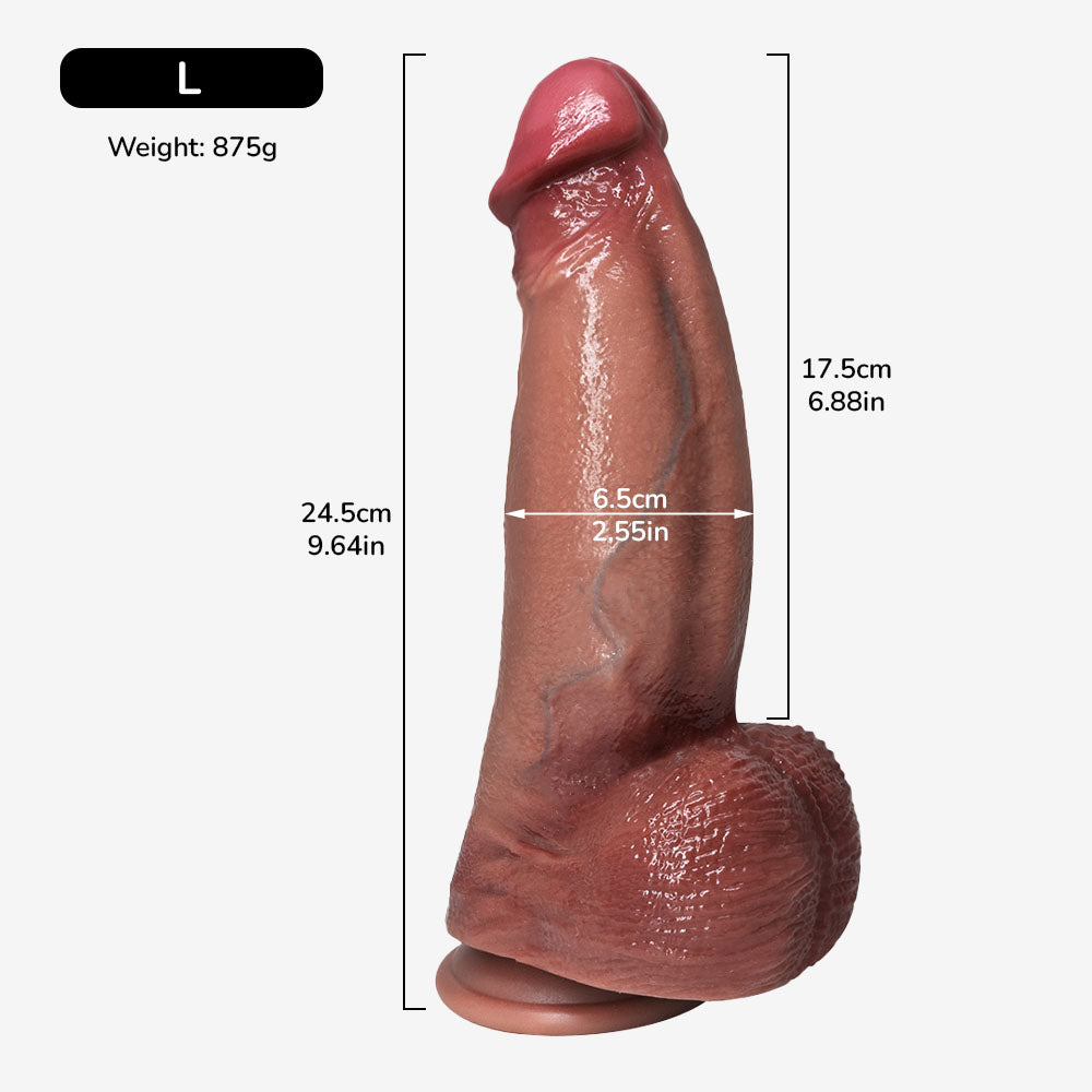 The Curry Thick Short Dildo
