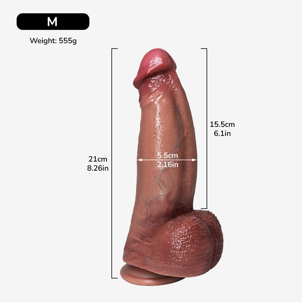 The Curry Thick Short Dildo