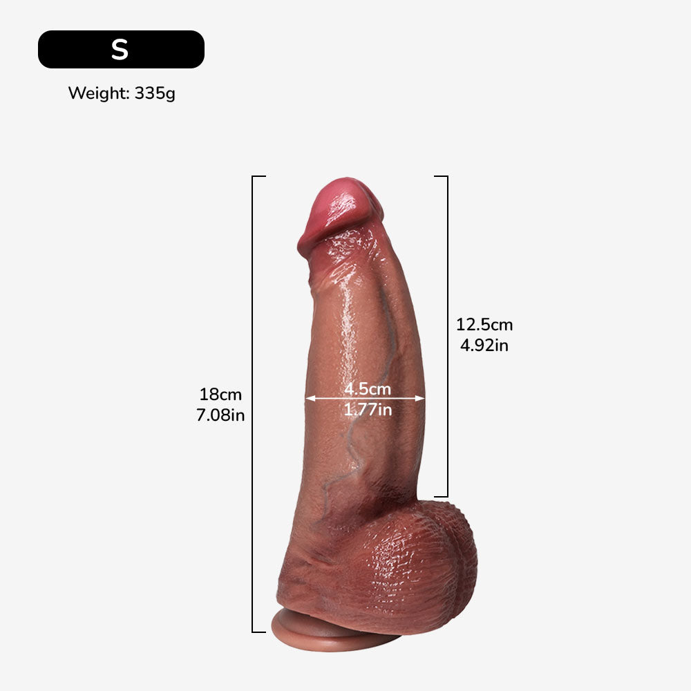 The Curry Thick Short Dildo