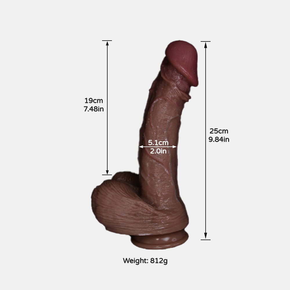 The Dawid Realistic Curved-upward Dildo