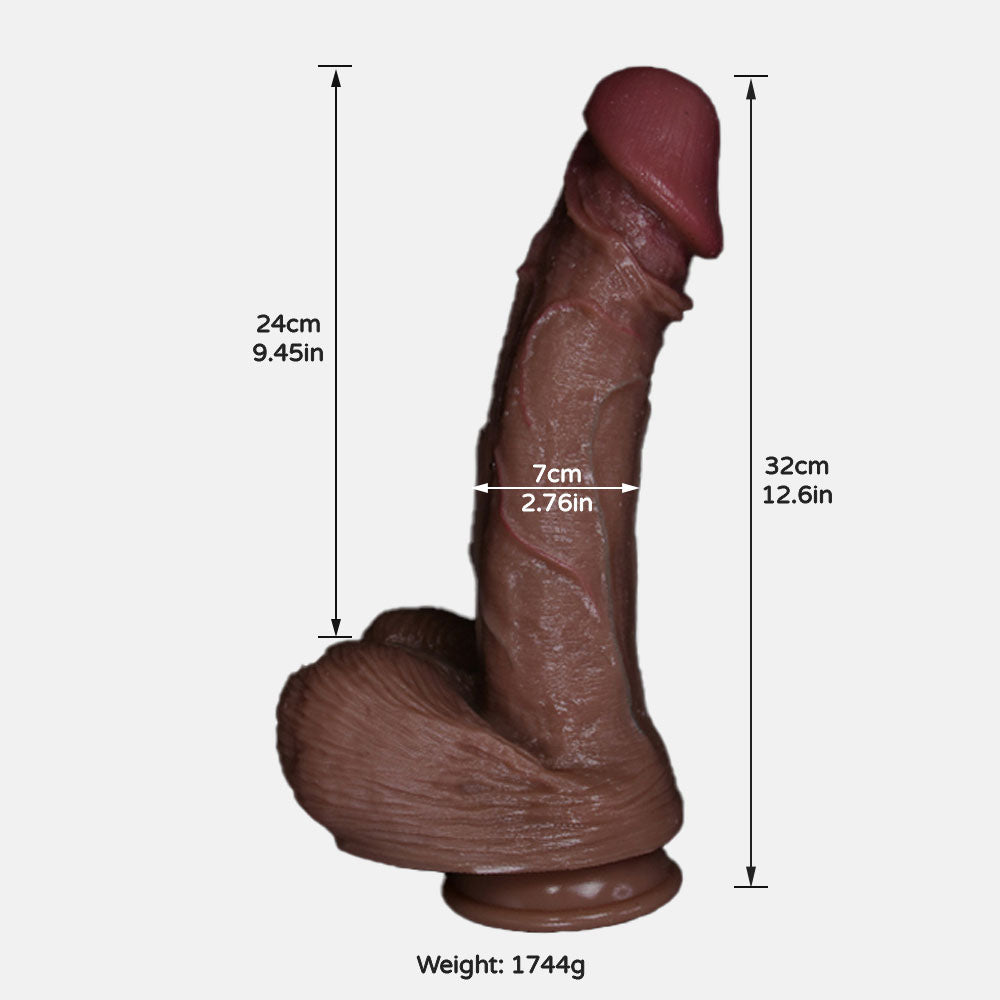 The Dawid Realistic Curved-upward Dildo