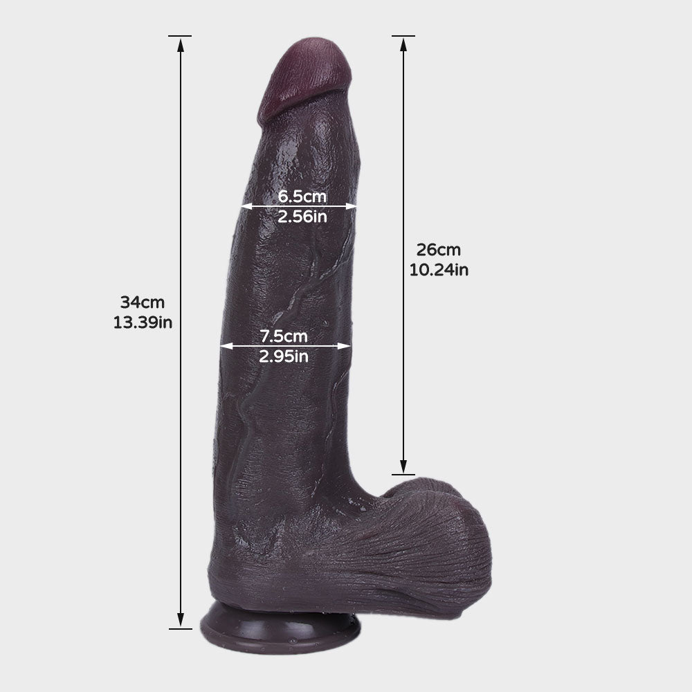 The Monstor Large Silicone Dildo