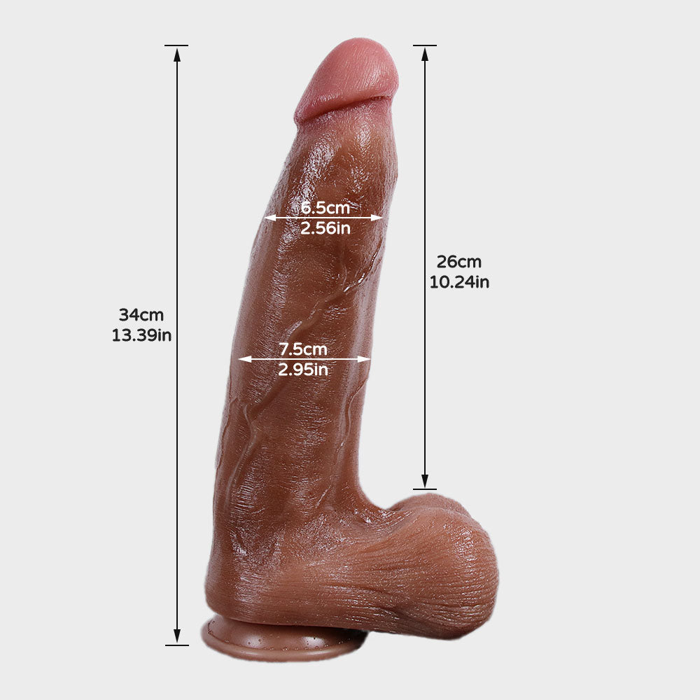 The Monstor Large Silicone Dildo