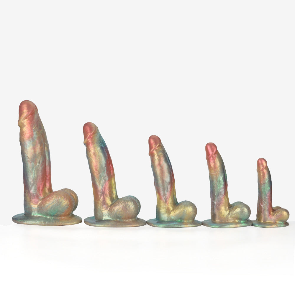 The Nobilis Platinum Silicone Dildo