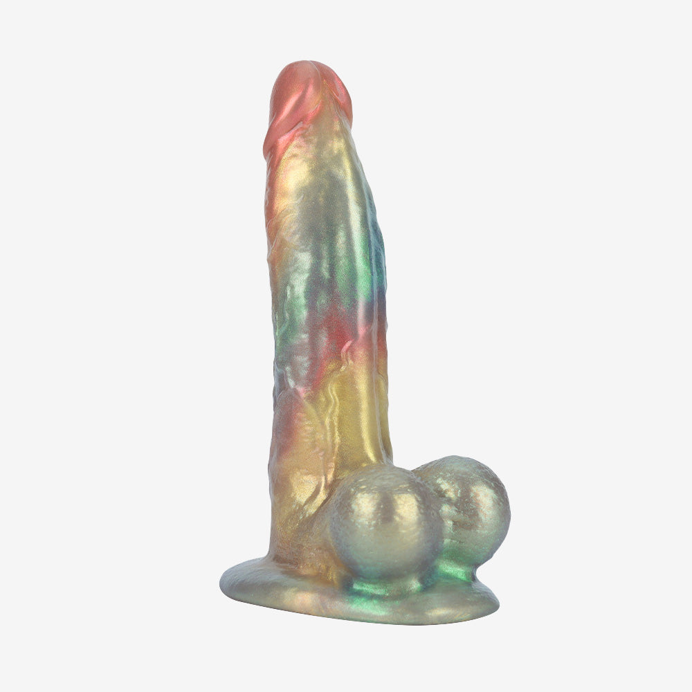 The Nobilis Platinum Silicone Dildo
