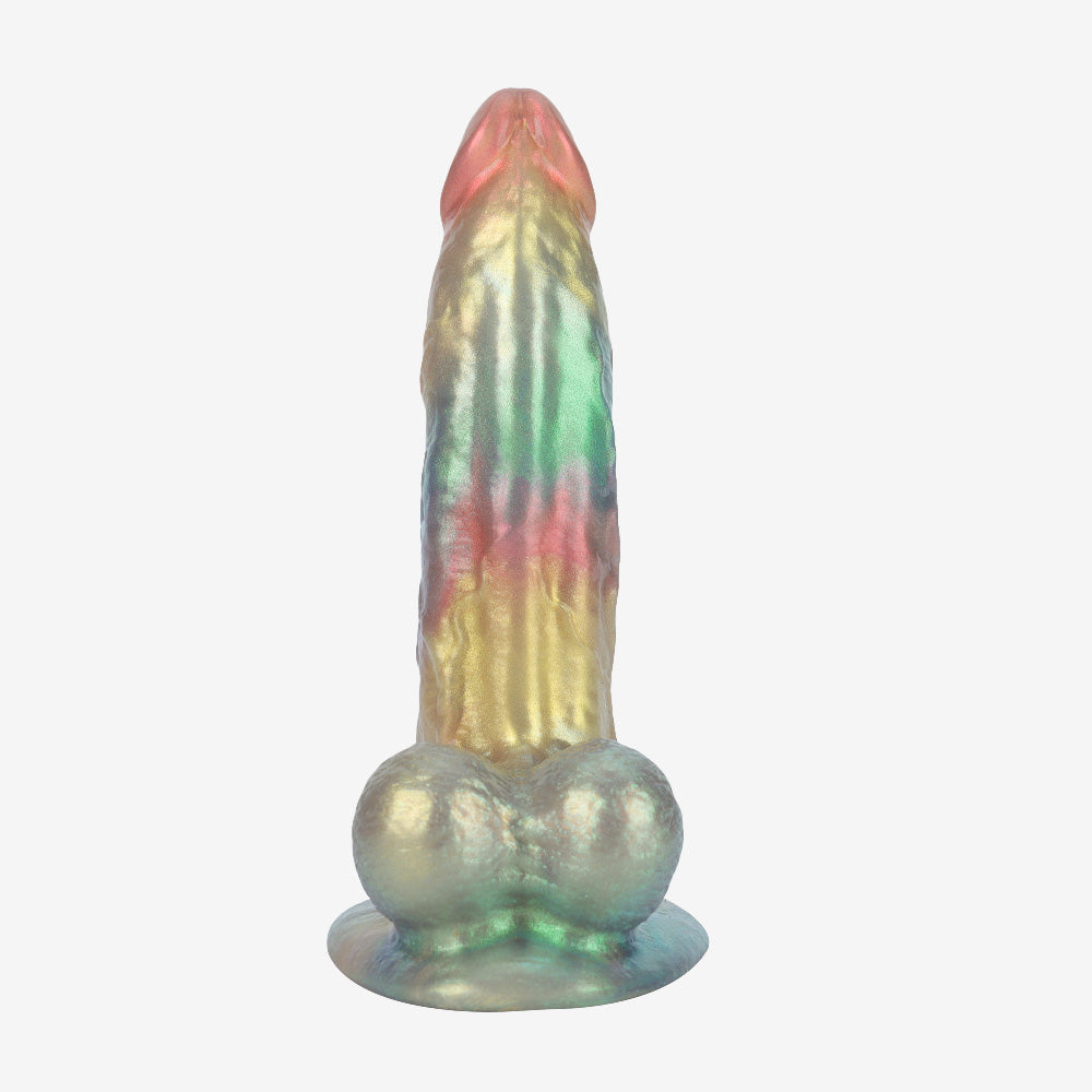 The Nobilis Platinum Silicone Dildo