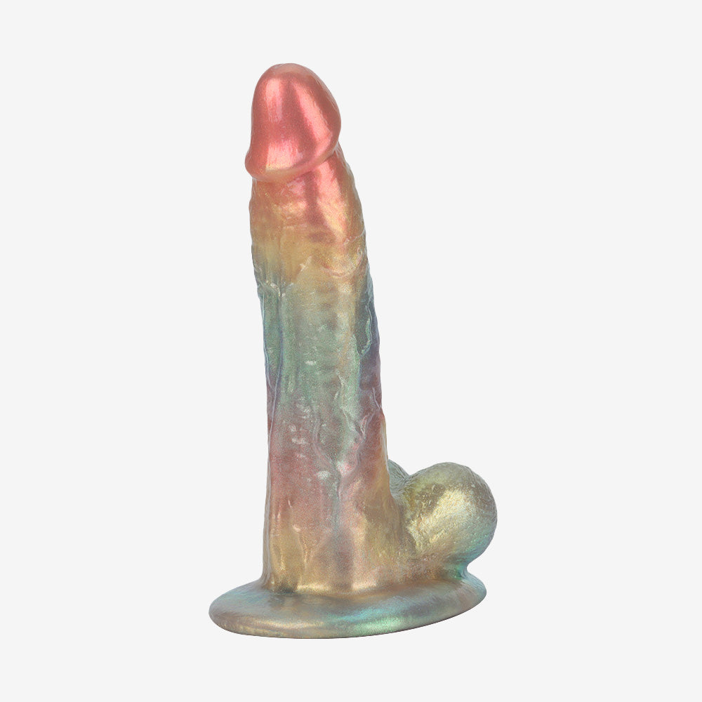 The Nobilis Platinum Silicone Dildo
