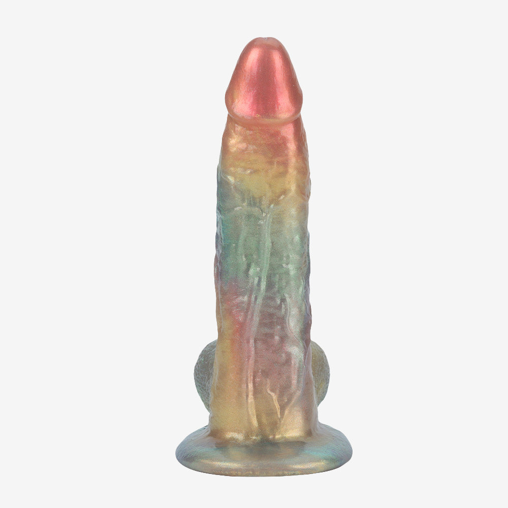 The Nobilis Platinum Silicone Dildo
