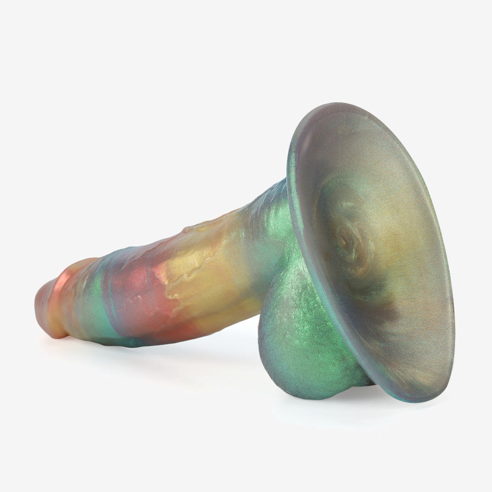 The Nobilis Platinum Silicone Dildo