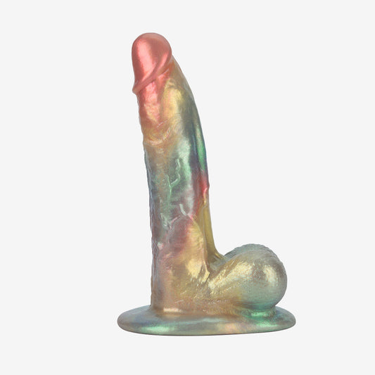 The Nobilis Platinum Silicone Dildo