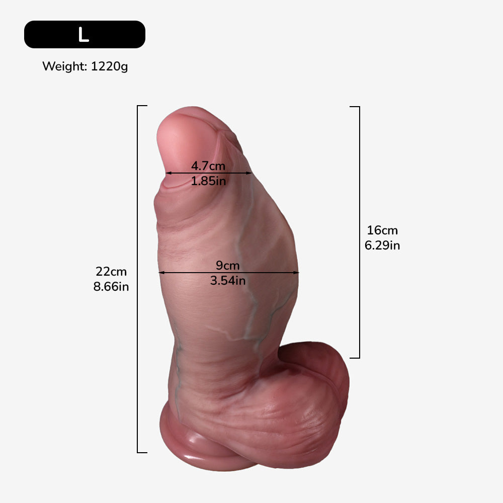 The Pigsy Wide-Middle Dildo