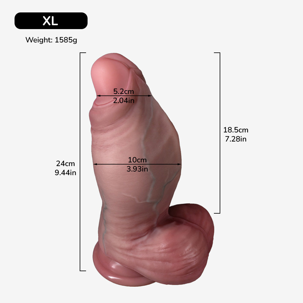 The Pigsy Wide-Middle Dildo