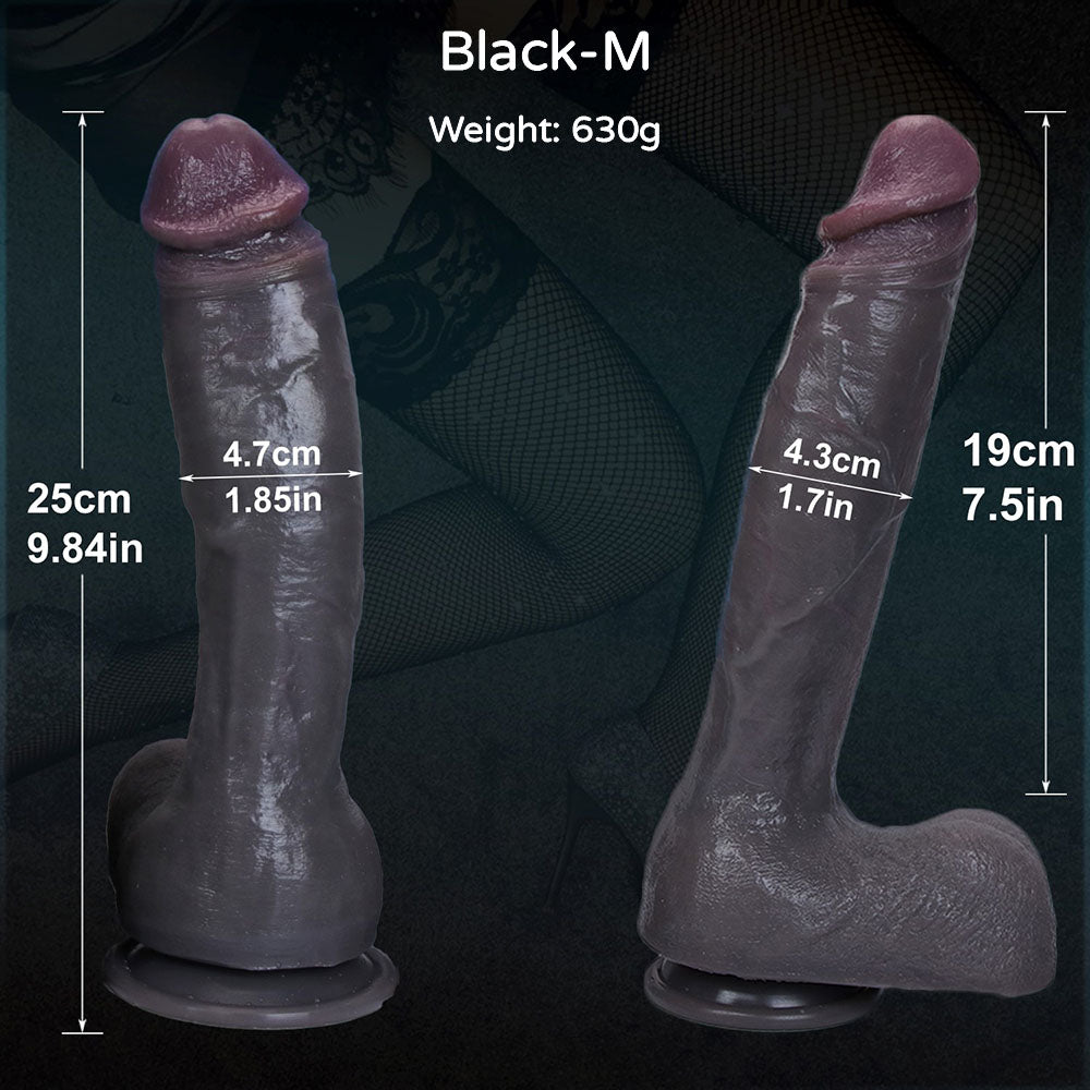 The Real King Dual-density Dildo