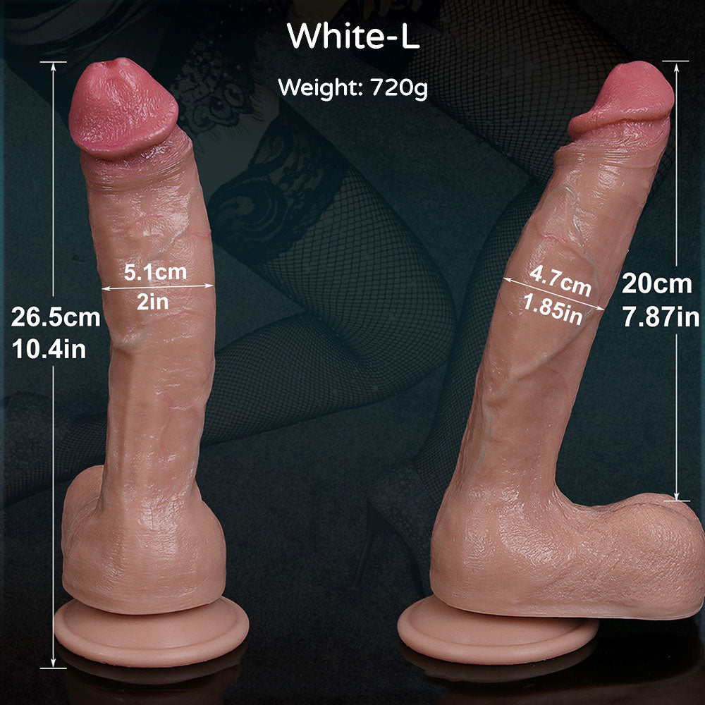 The Real King Dual-density Dildo