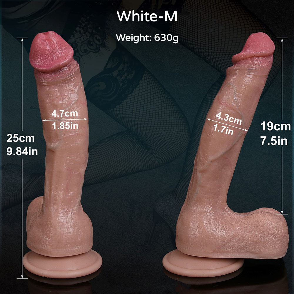 The Real King Dual-density Dildo