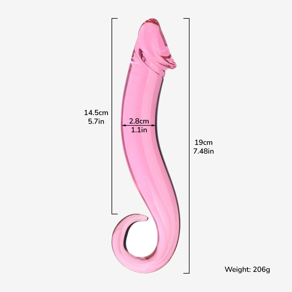 The Seahorse Glass Dildo