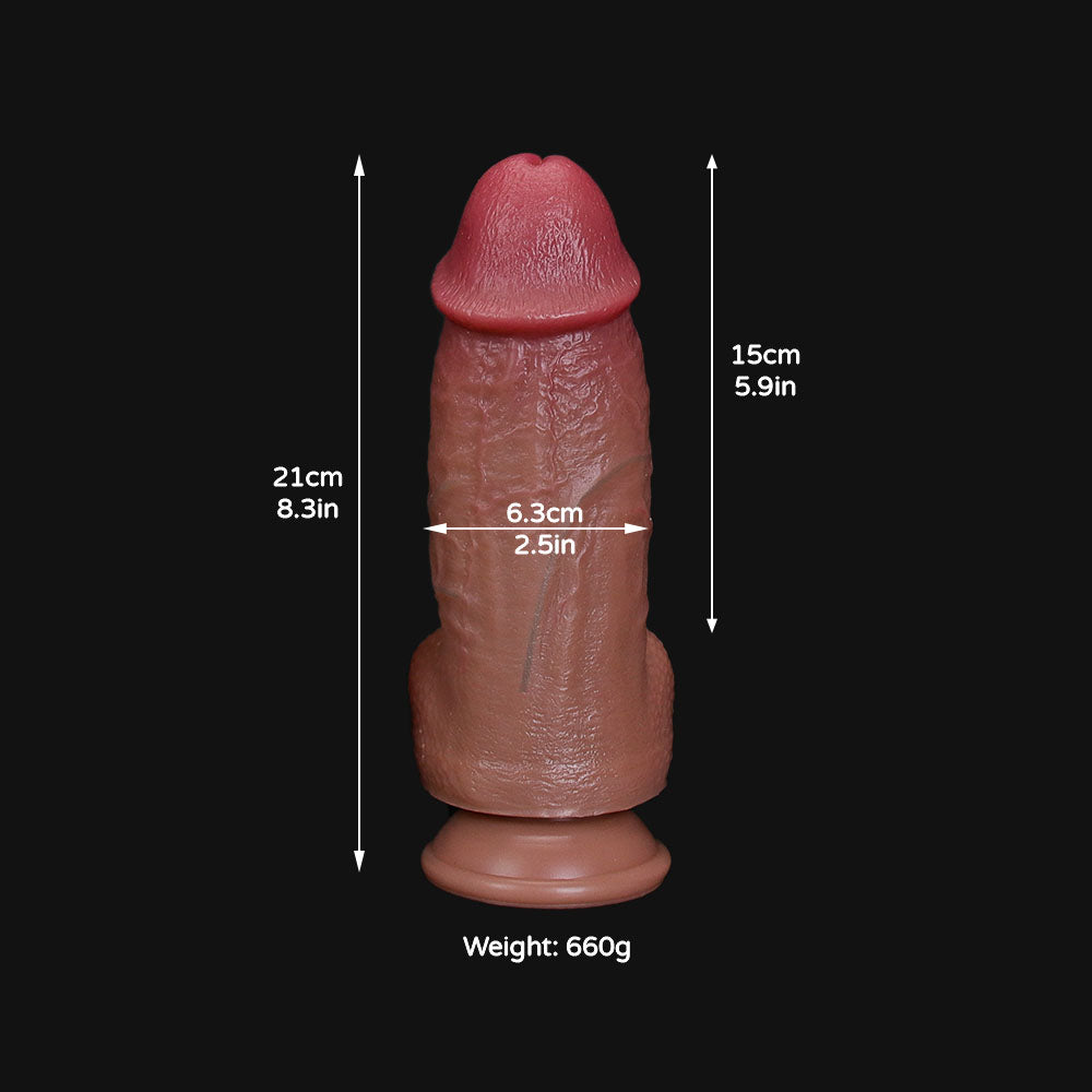 The Tonitrus Thick Short Dildo