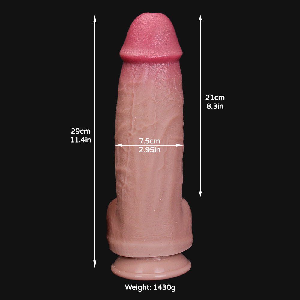 The Tonitrus Thick Short Dildo