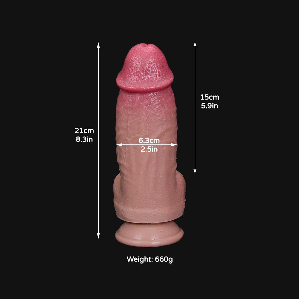 The Tonitrus Thick Short Dildo