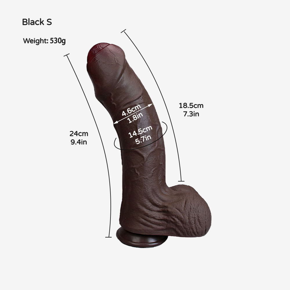 The Warrior Uncut Dildo