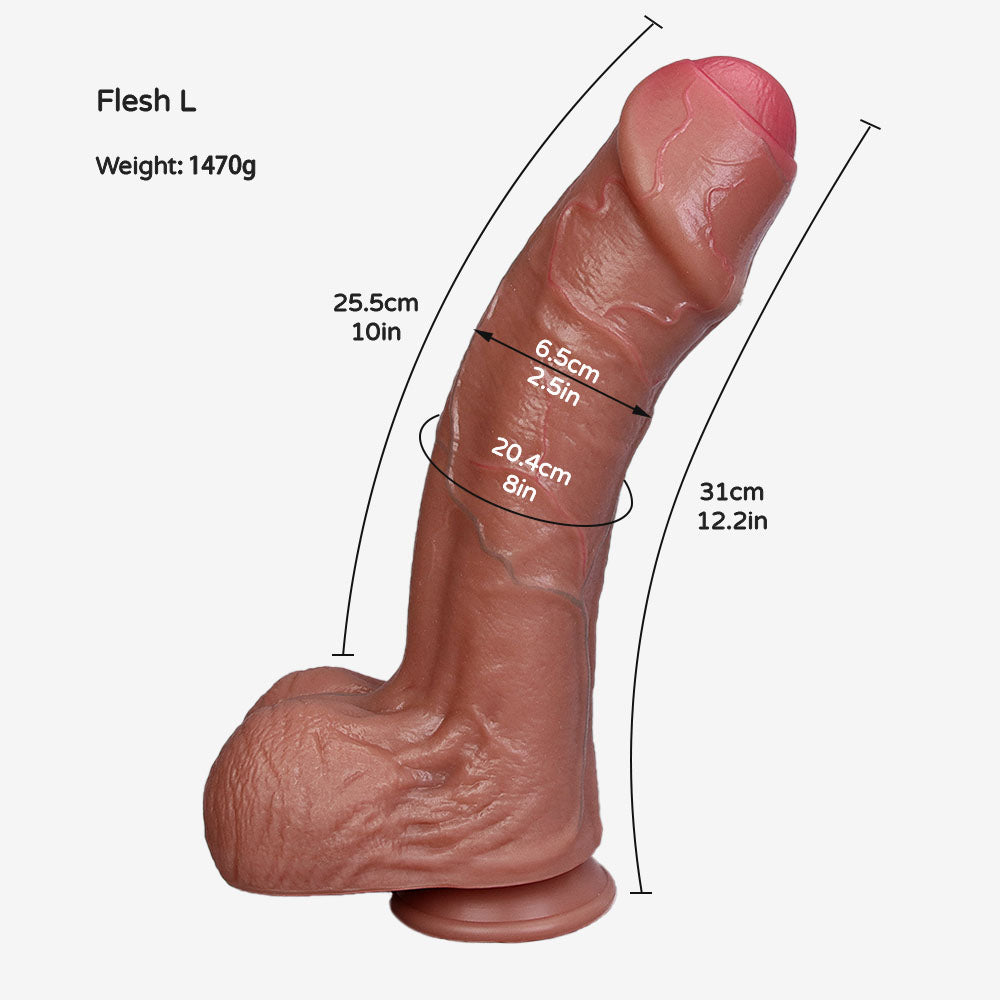 The Warrior Uncut Dildo