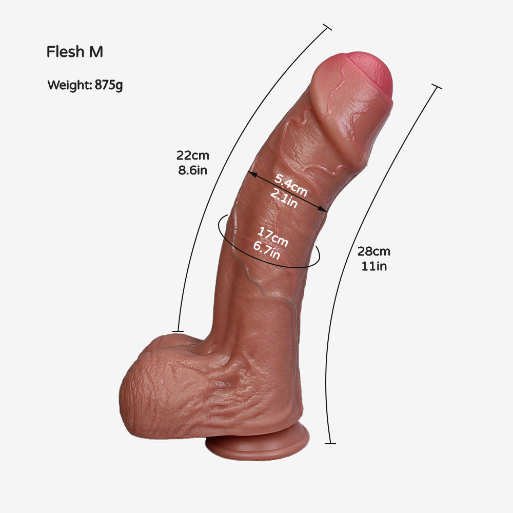 The Warrior Uncut Dildo