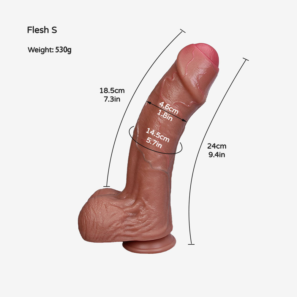 The Warrior Uncut Dildo