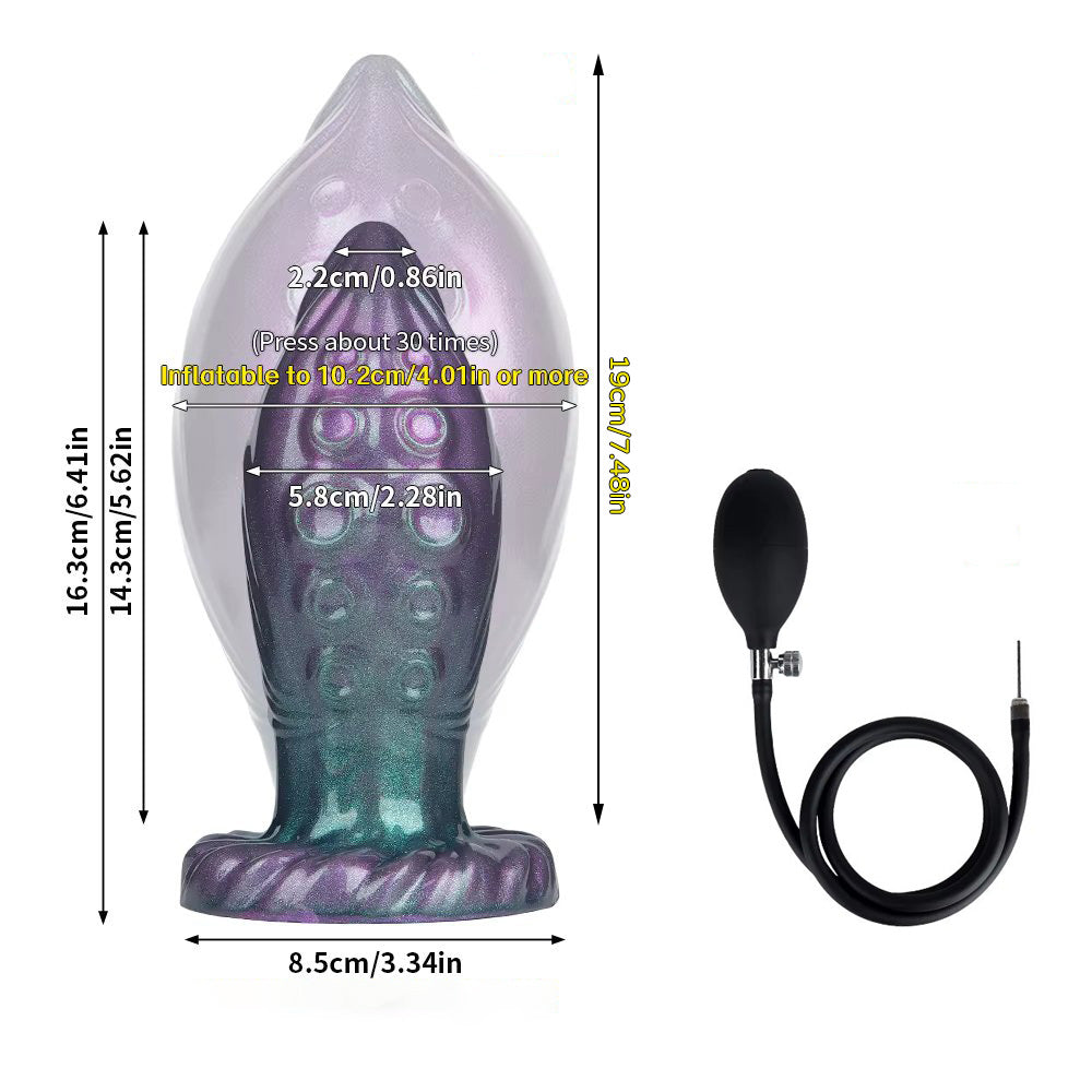 The Zilamar Inflatable Anal Dildo