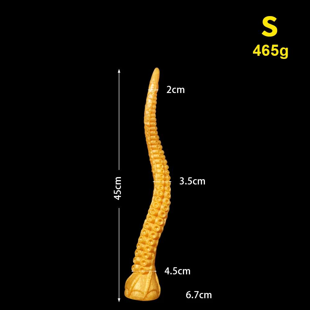 thulhu-tentacle-fantasy-anal-plug-golden-size-S